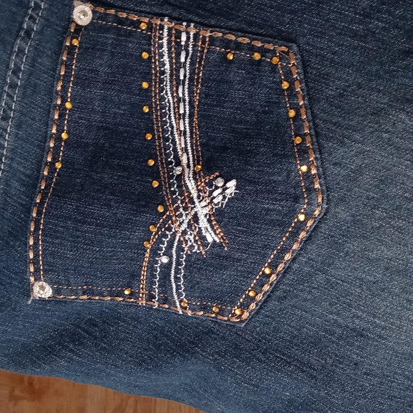 Womens Denim Shorts dkin 22W - Picture 4 of 12